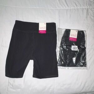 BLACK BIKER SHORTS BUNDLE NEW